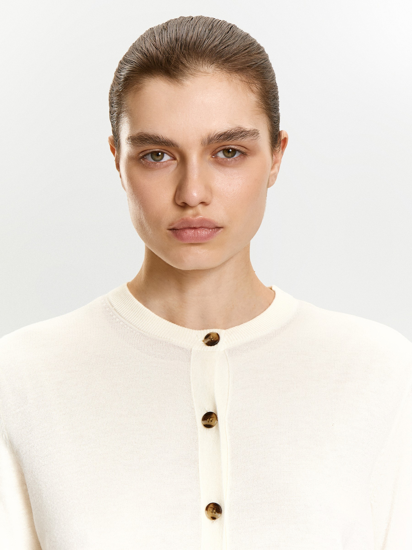 Кардиган с содержанием шерсти